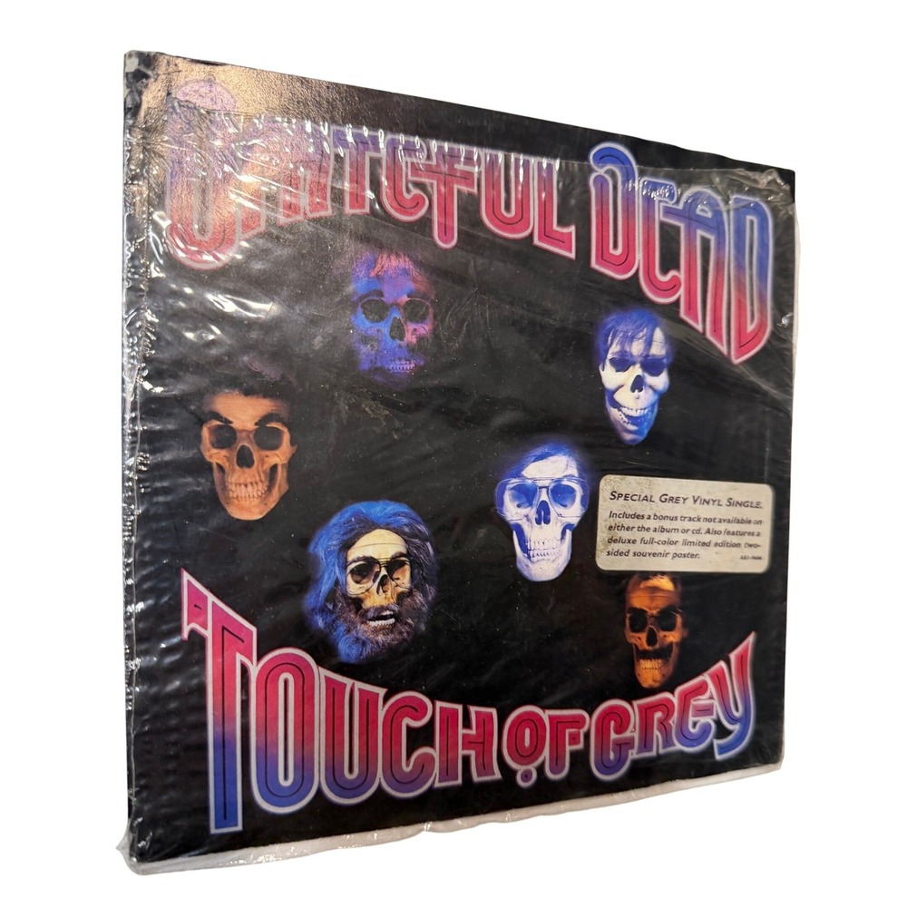 Grateful Dead Touch of Grey 7" Grey Vinyl Single 1987 Sealed Poster ASI 9606